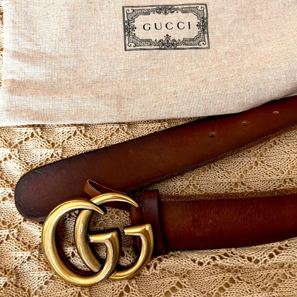 GUCCI BELT SIZE 80 AUTHENTIC 100% w/ Proof of Receipt
